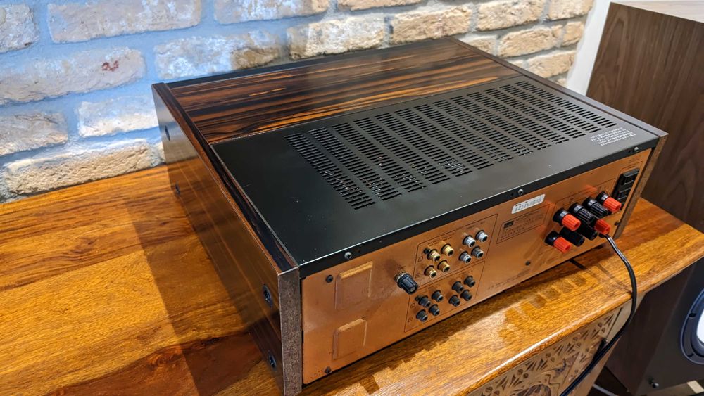 Sansui AU-D707F EXTRA | Drewniana Obudowa | Cały Szkielet Z Miedzi |