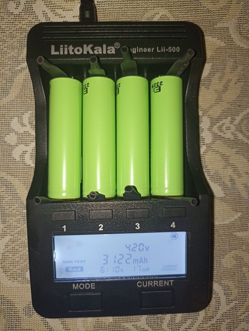 Высокотоковые аккумуляторы 18650, LiitoKala NCR