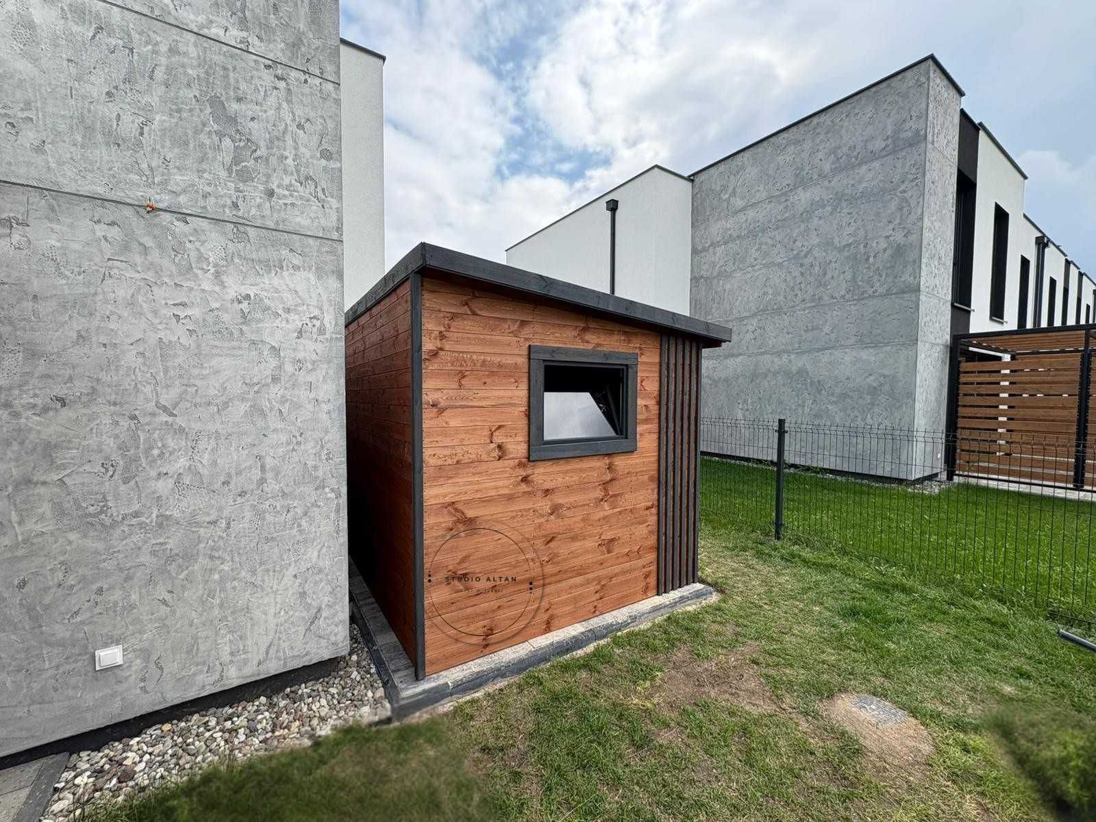 Drewniany domek narzędziowy KAMIL 2x4 -  Krótki czas realizacji!