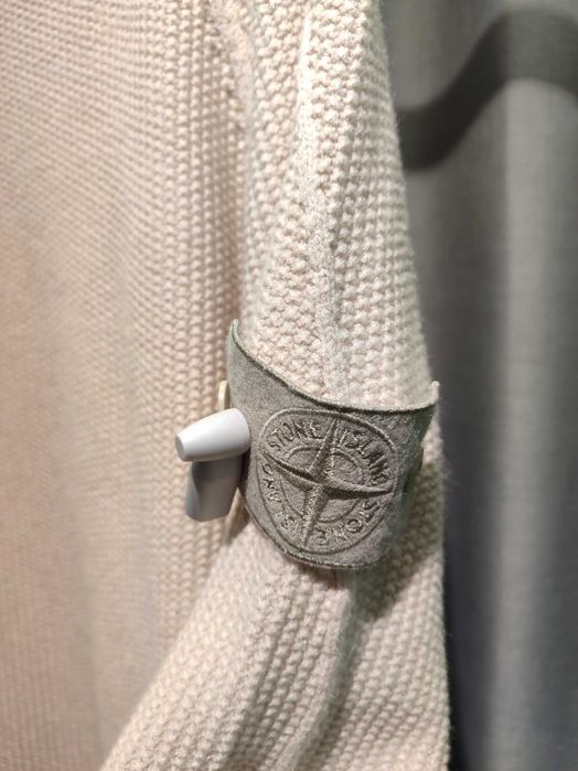Светр STONE ISLAND Ghost Piece Wool Roll-Neck Jumper Beige SI0157-BG