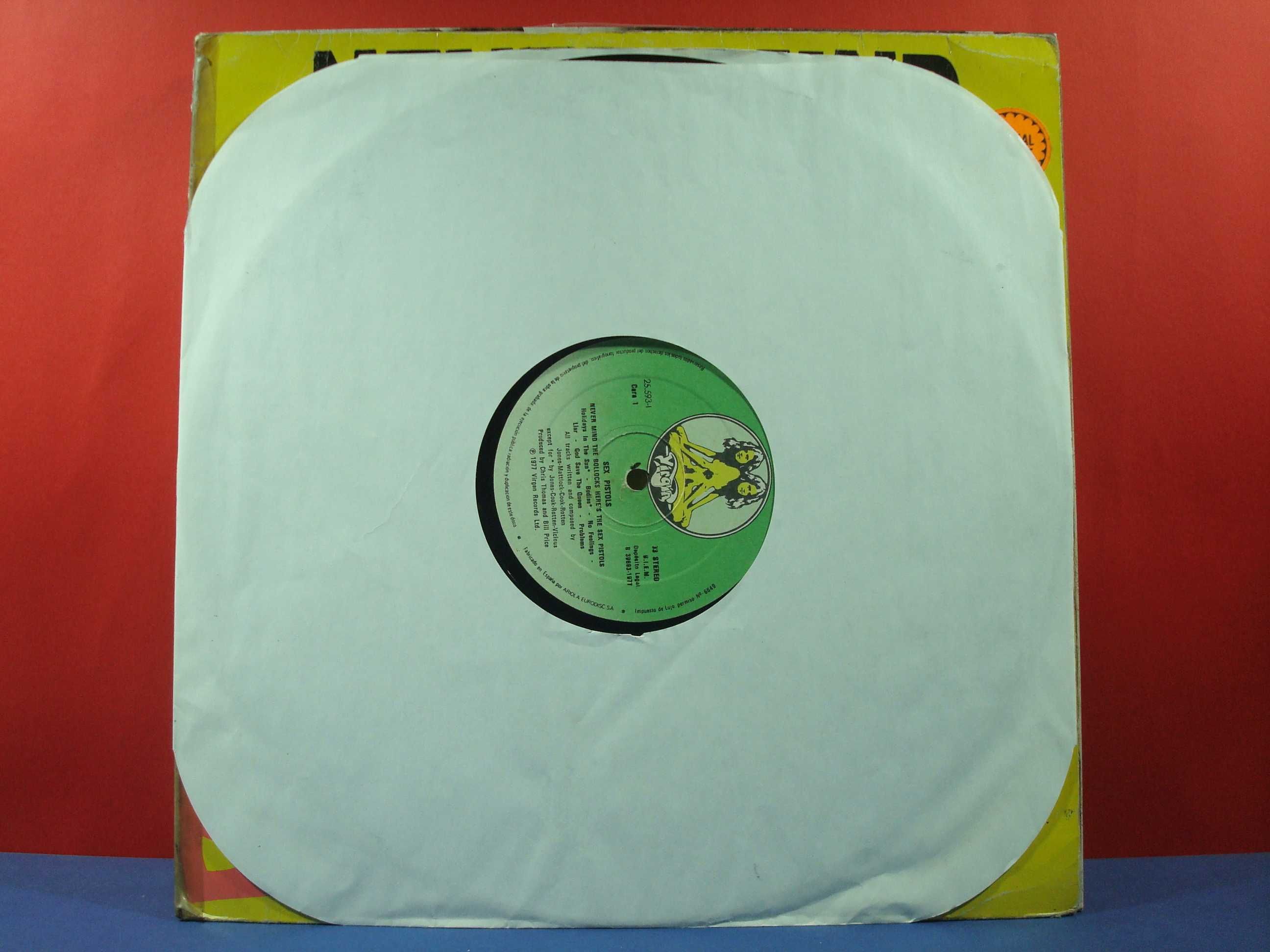 Sex Pistols - Never Mind The Bollocks... / VG Plus / LP / SP / 1977