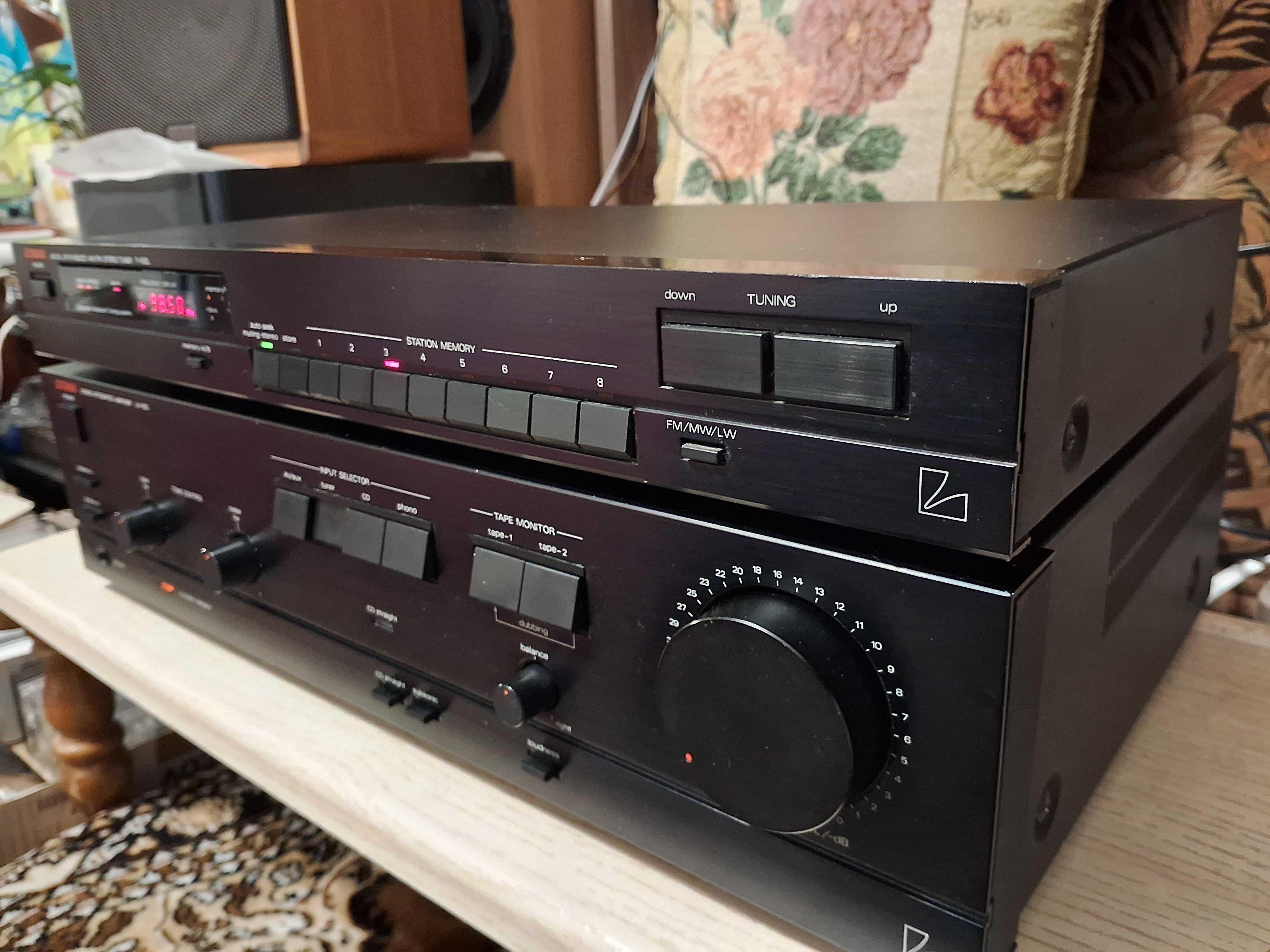 Luxman LV-100 & Luxman T-100L підсилювач, тюнер, Integrated amplifier