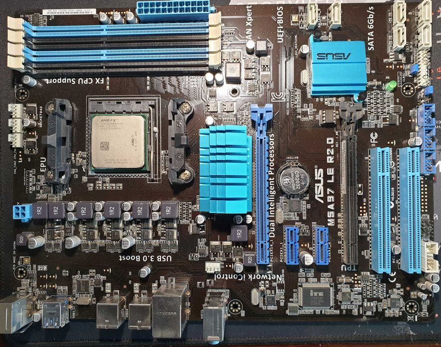 Материнська плата Asus M5A97 LE R2.0 + Процесор AMD FX 6300