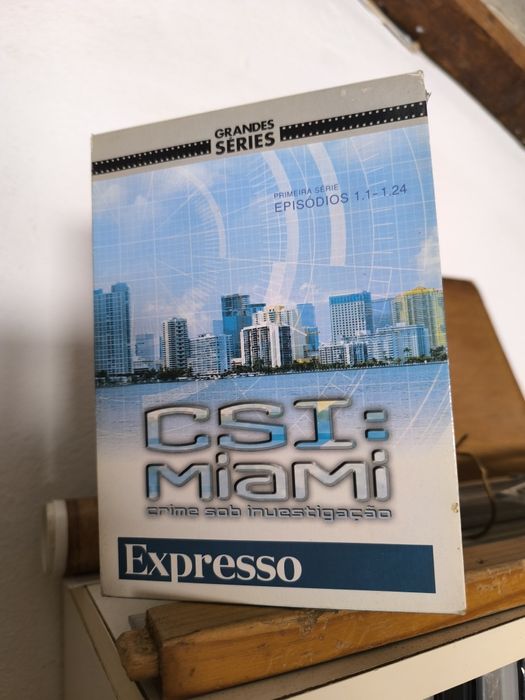 6 DVD's CSI Miami