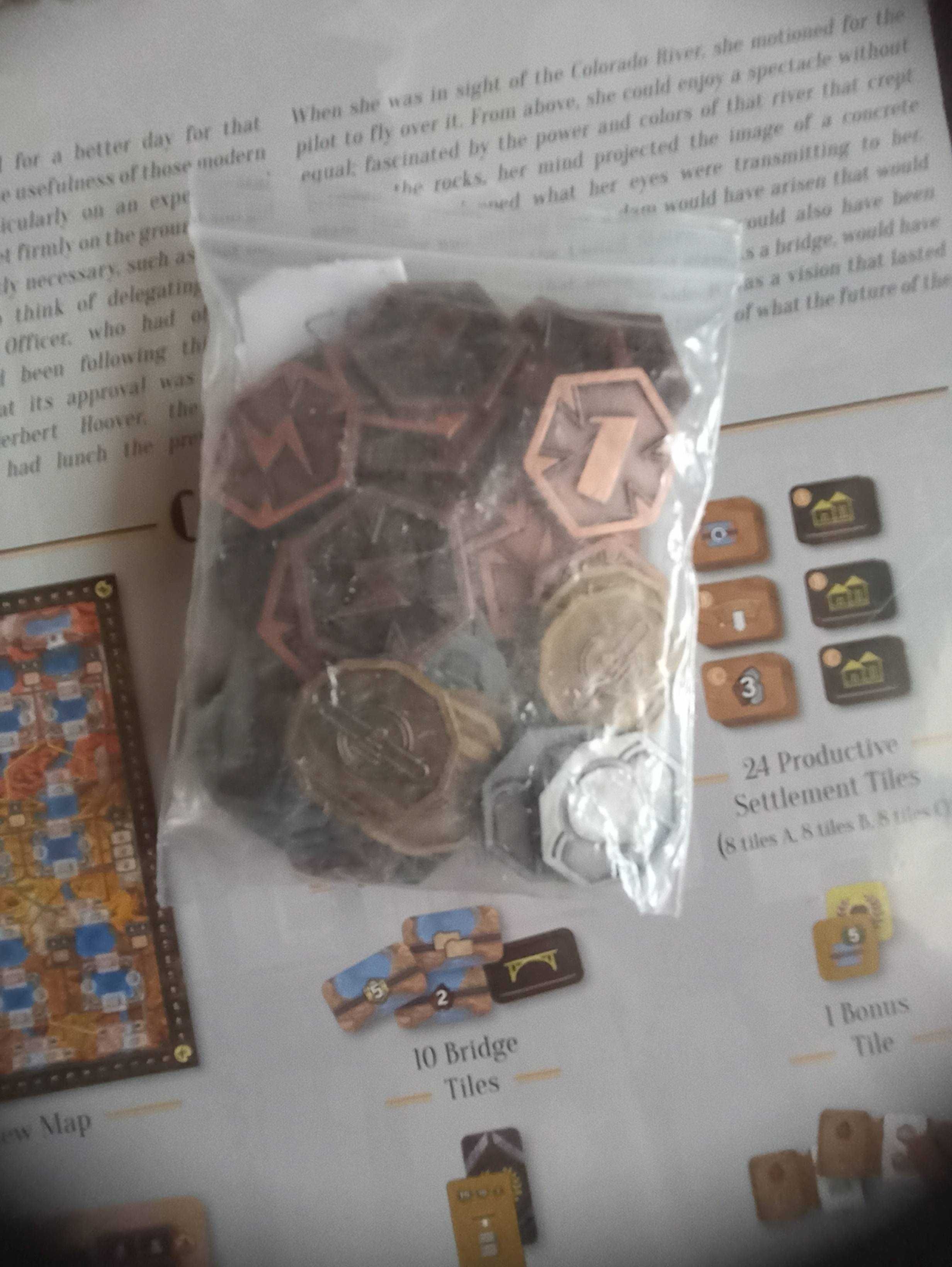 Jogo de tabuleiro *selado* Barrage (board game) + 3 expansões + extras