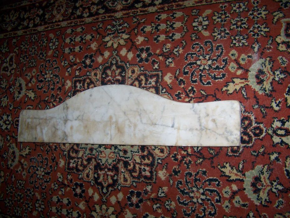 półka marmurowa 58 cm / 10 cm/16 cm