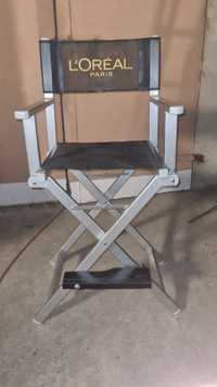 Włoskie Krzesło Aluminiowe do Makijażu Cantoni