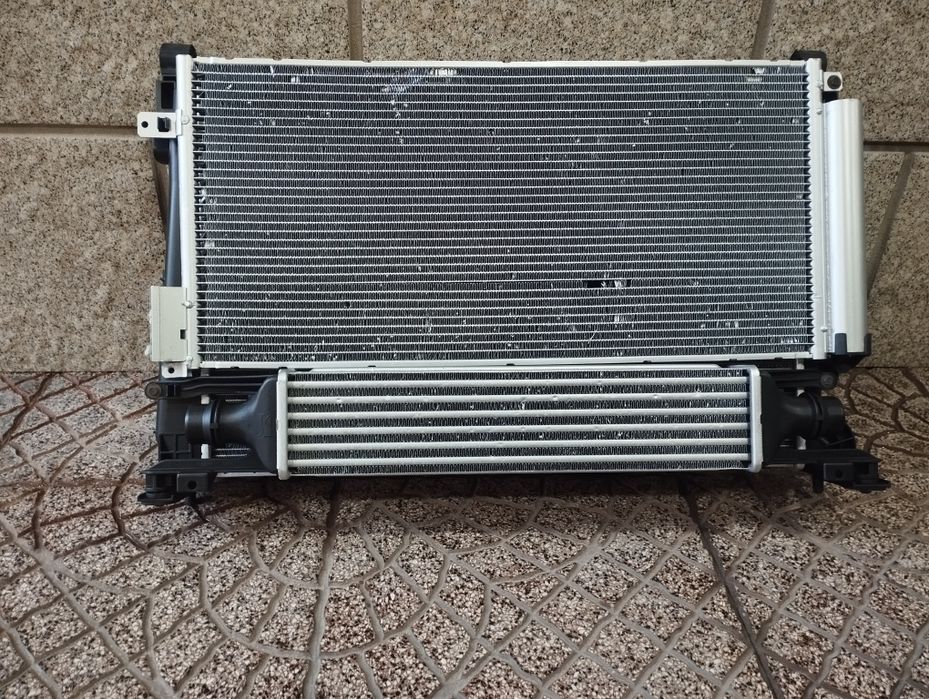 Corsa D conjunto de radiadores/ intercooler/termo ventilador