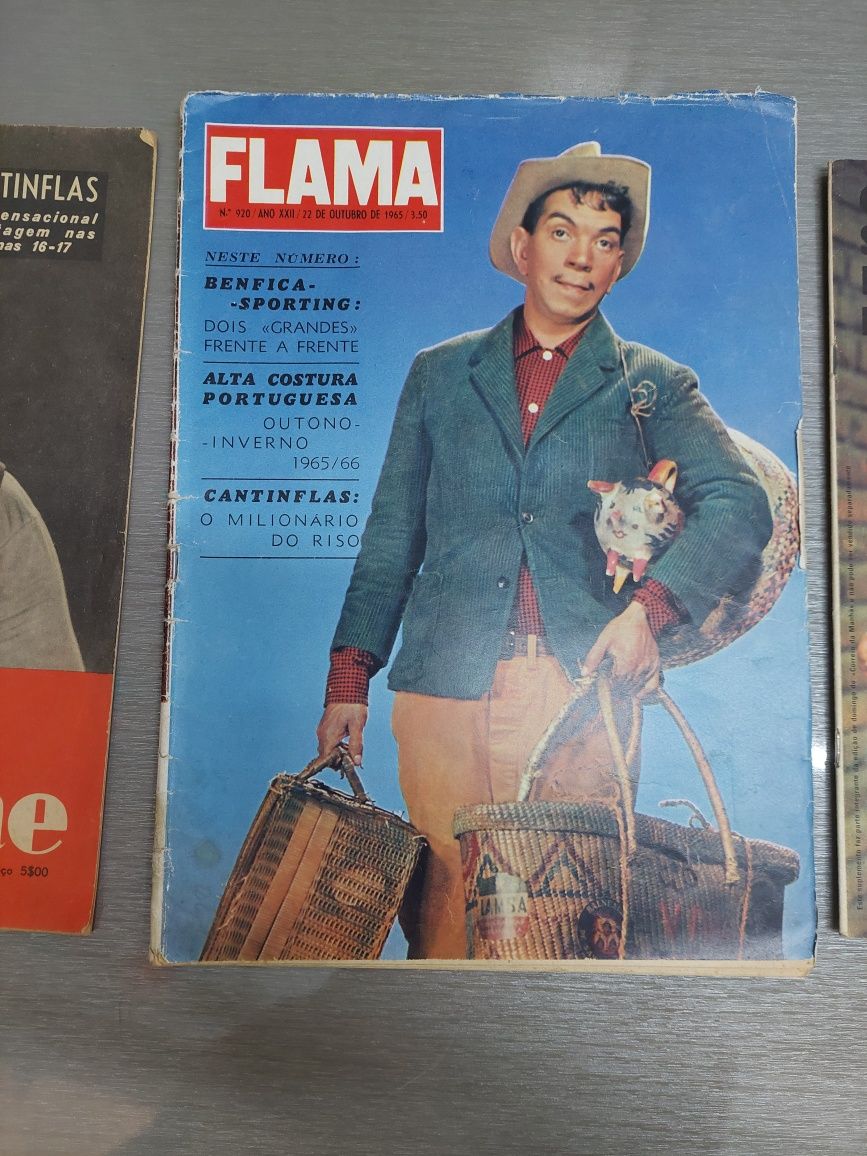 3 revistas cantinflas vintage mario moreno