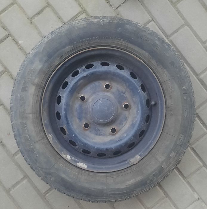Комплект зимней резины на дисках для ford transit2000-06/castom2014-18