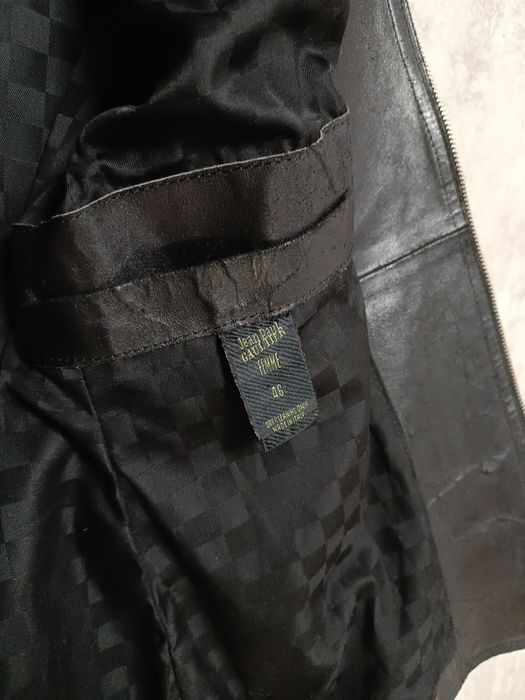 Jean Paul Gaultier Жіноча шкіряна куртка розмір L