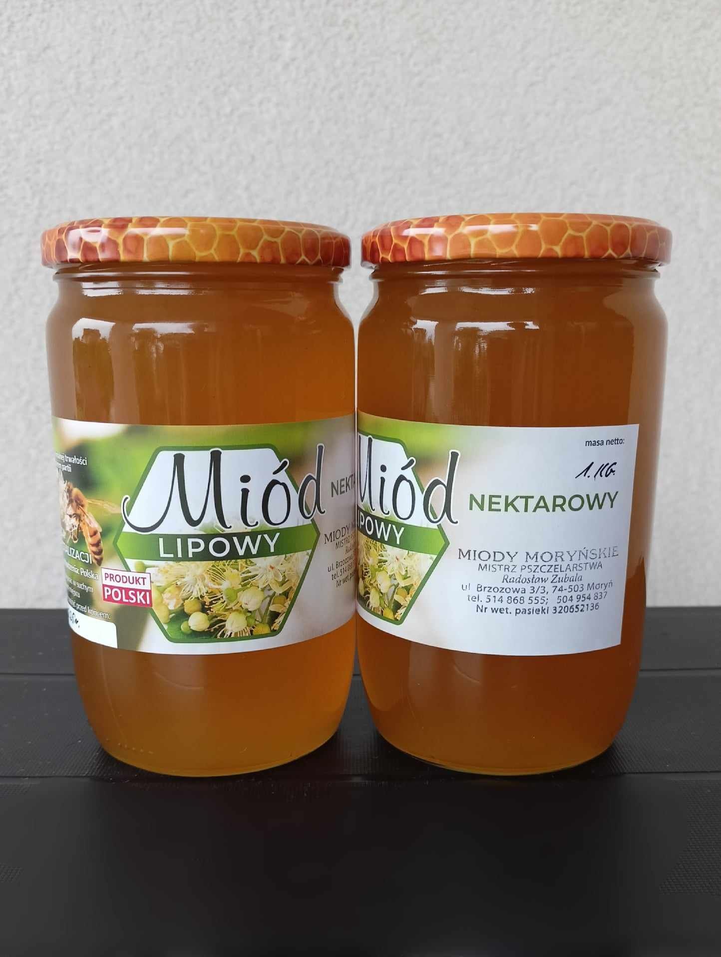 Miód lipowy - zbiór 2023 r