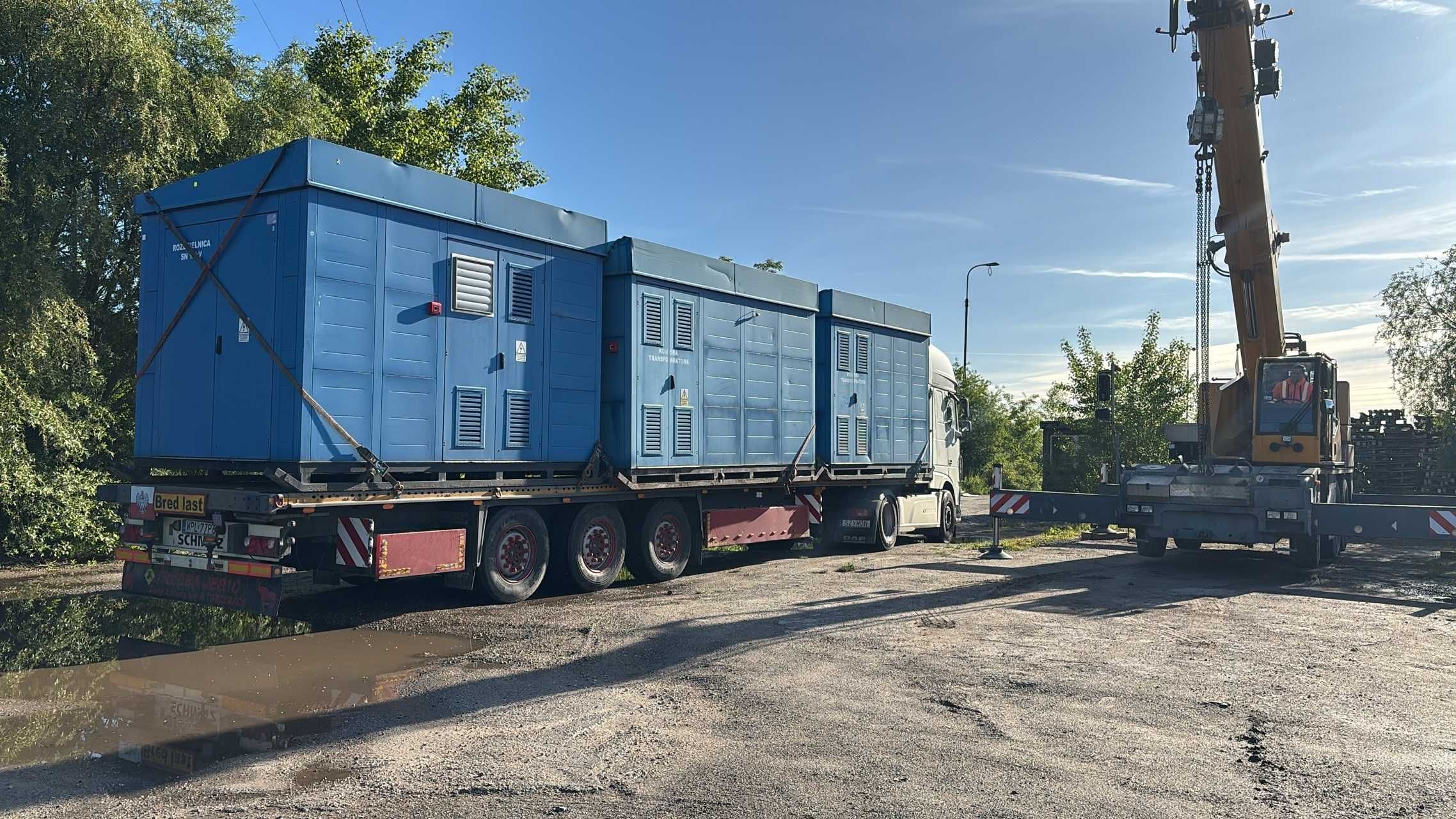 Wynajem stacji transformatorowej 15/0,4 kV,  20/0,4 kV,  Wrocław
