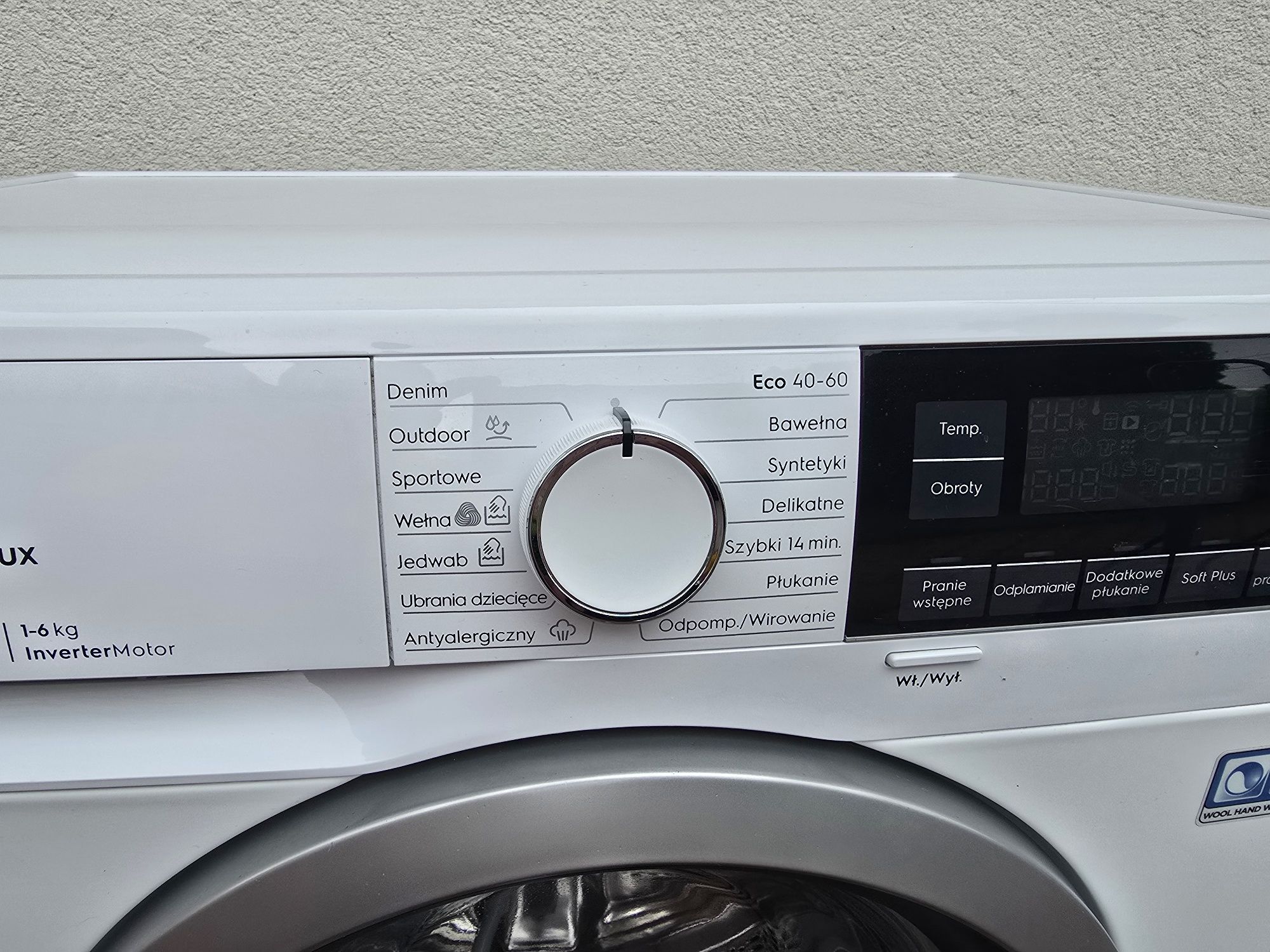 Pralka ELECTROLUX 6Kg INVERTER Slim38Cm 1200Rpm A+++WyswLed  Stan Bdb