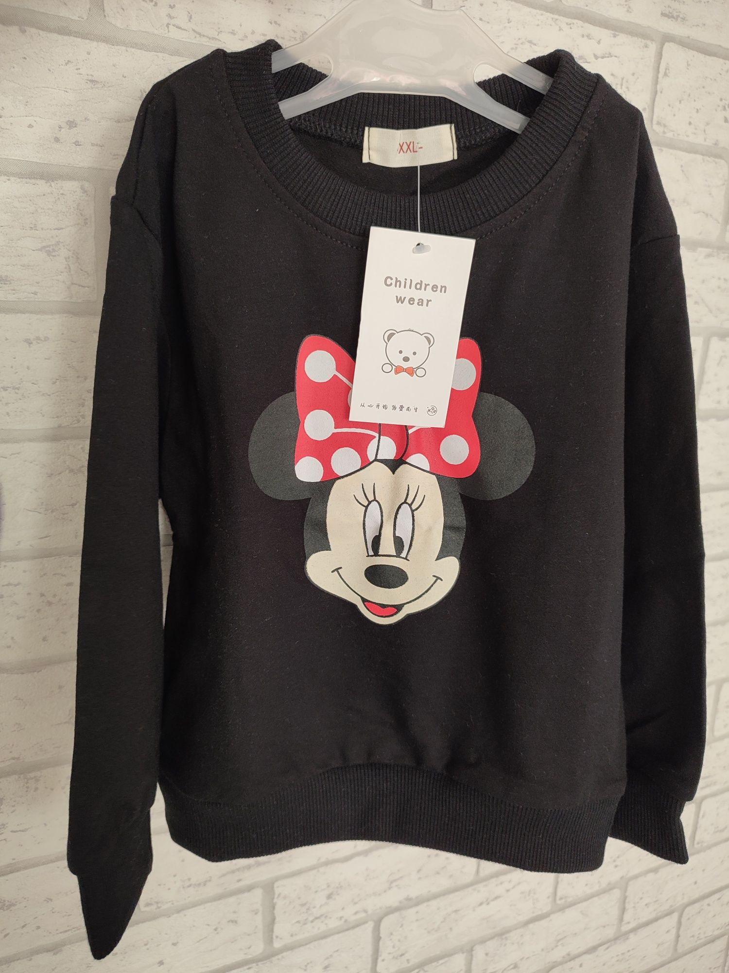 Lekka, cienka bluza z Minnie r.92