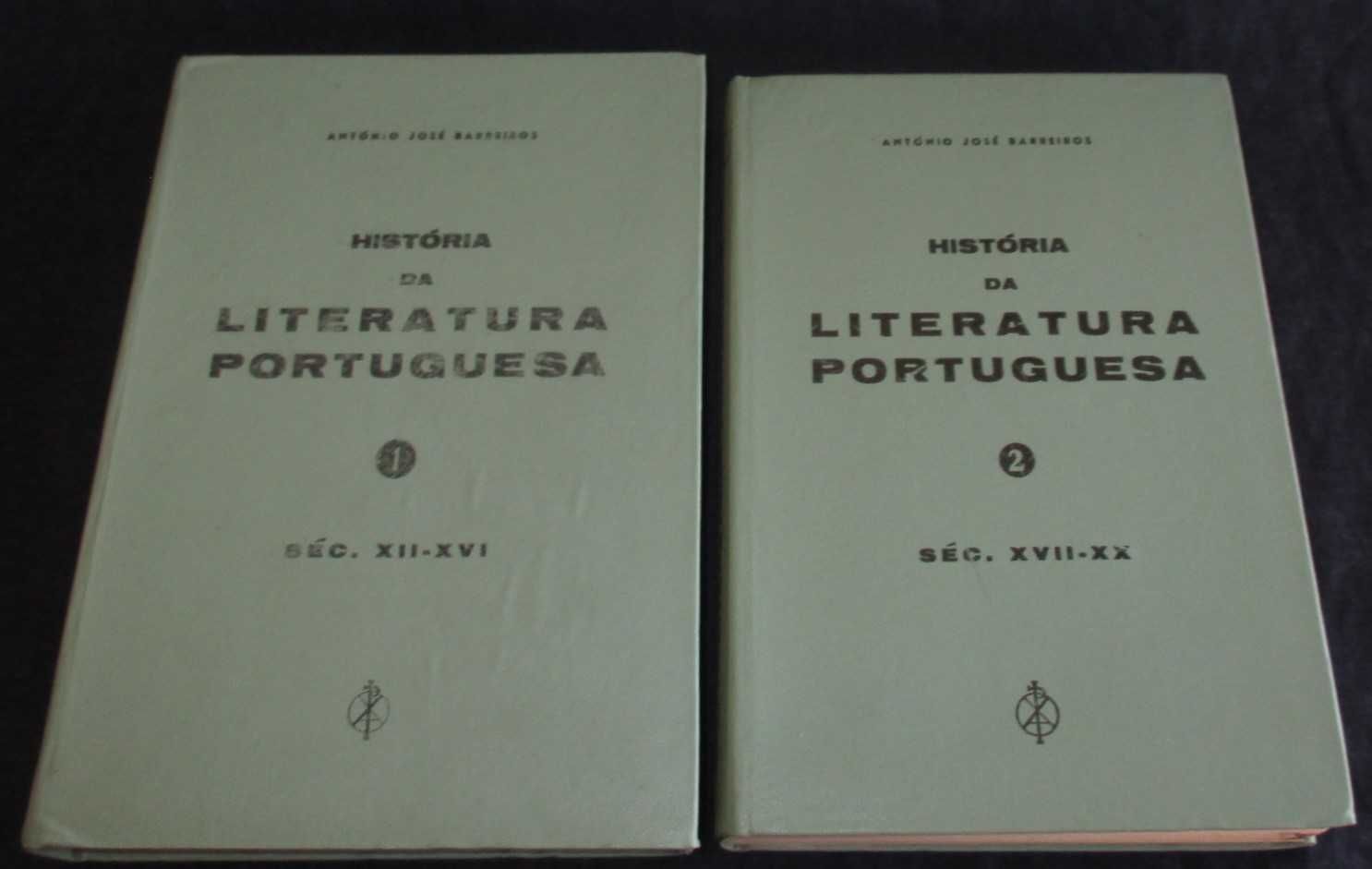 Livros História da Literatura Portuguesa XII XX António José Barreiros