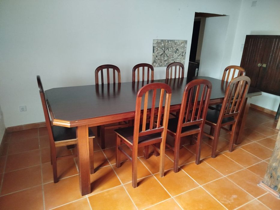 Mesa+ 8 cadeiras