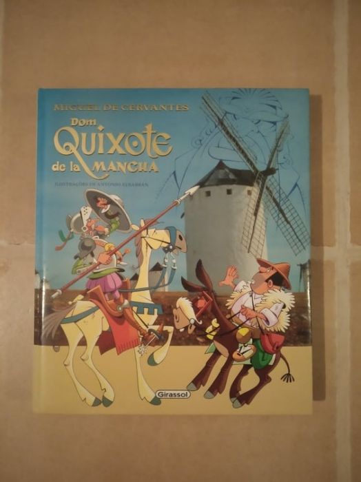 Livro "Dom Quixote de la Mancha"