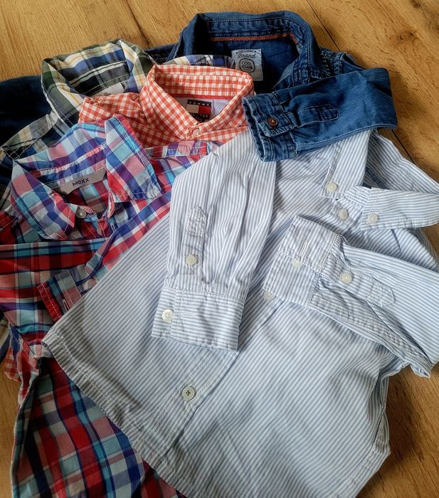 Chłopiece koszule, Mexx, Esprit, Smyk, Tommy Hilfiger, Topomini