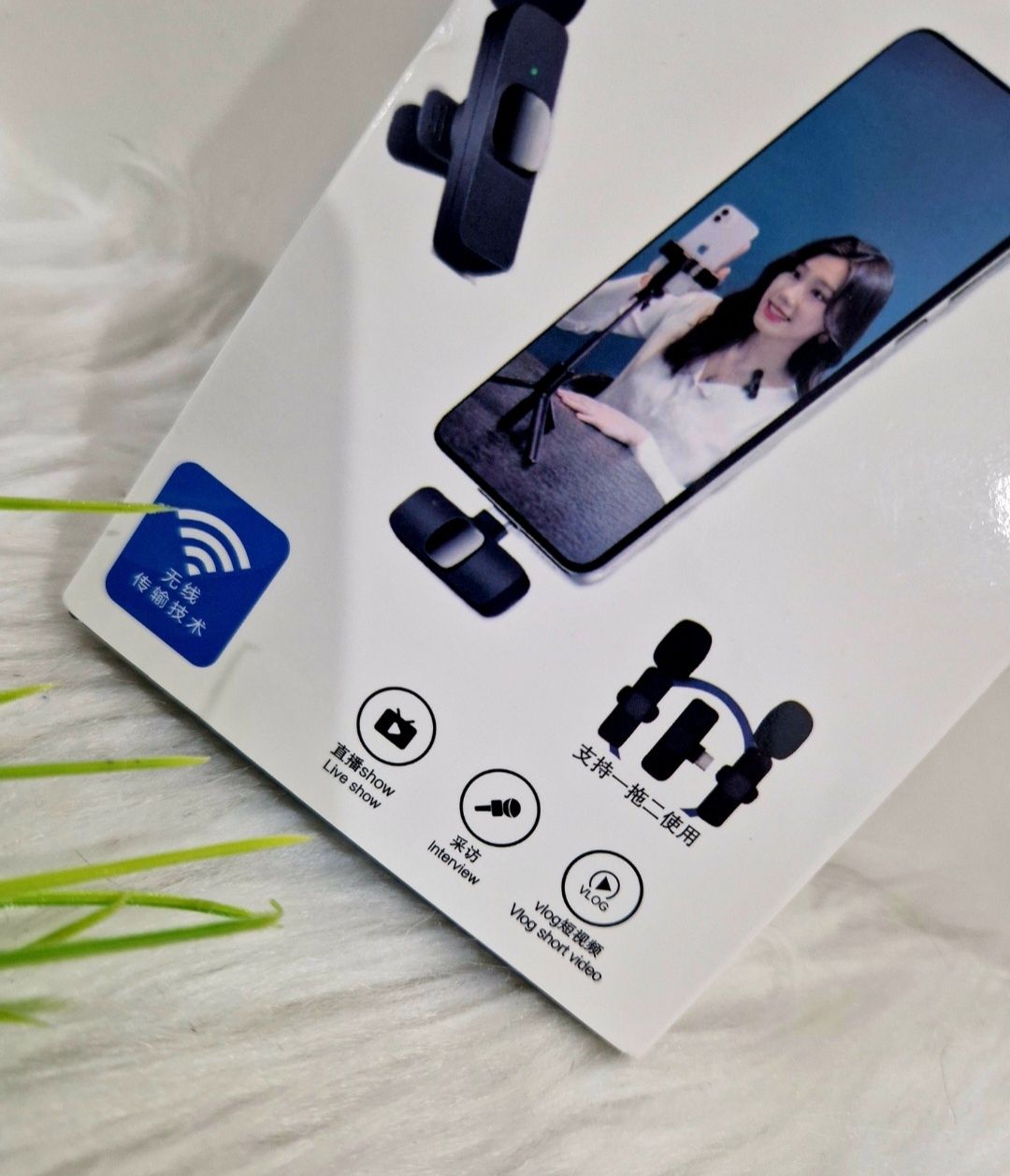 Microfones bluetooth