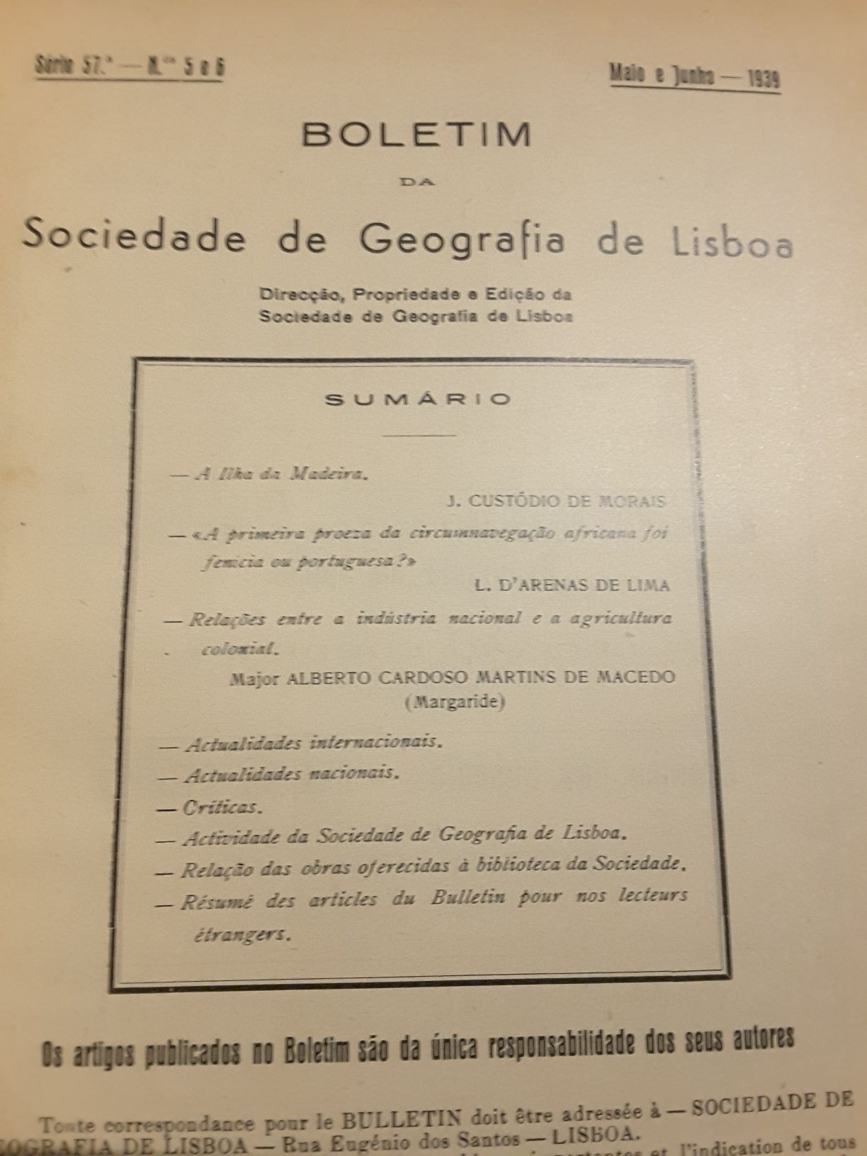 Ilha da Madeira / Sul de Angola/ O Instituto Agrícola / Buçaco