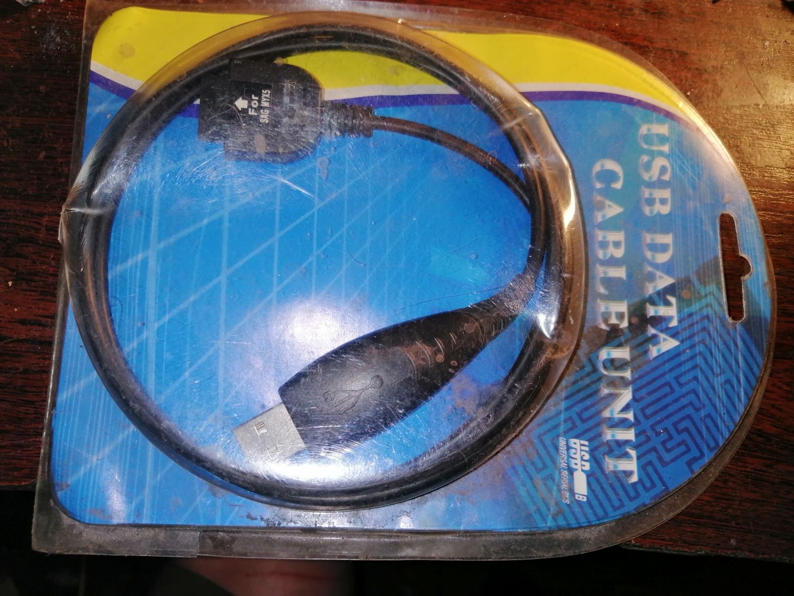 Kabel USB DATA CABLE UNIT + Sterowniki CD