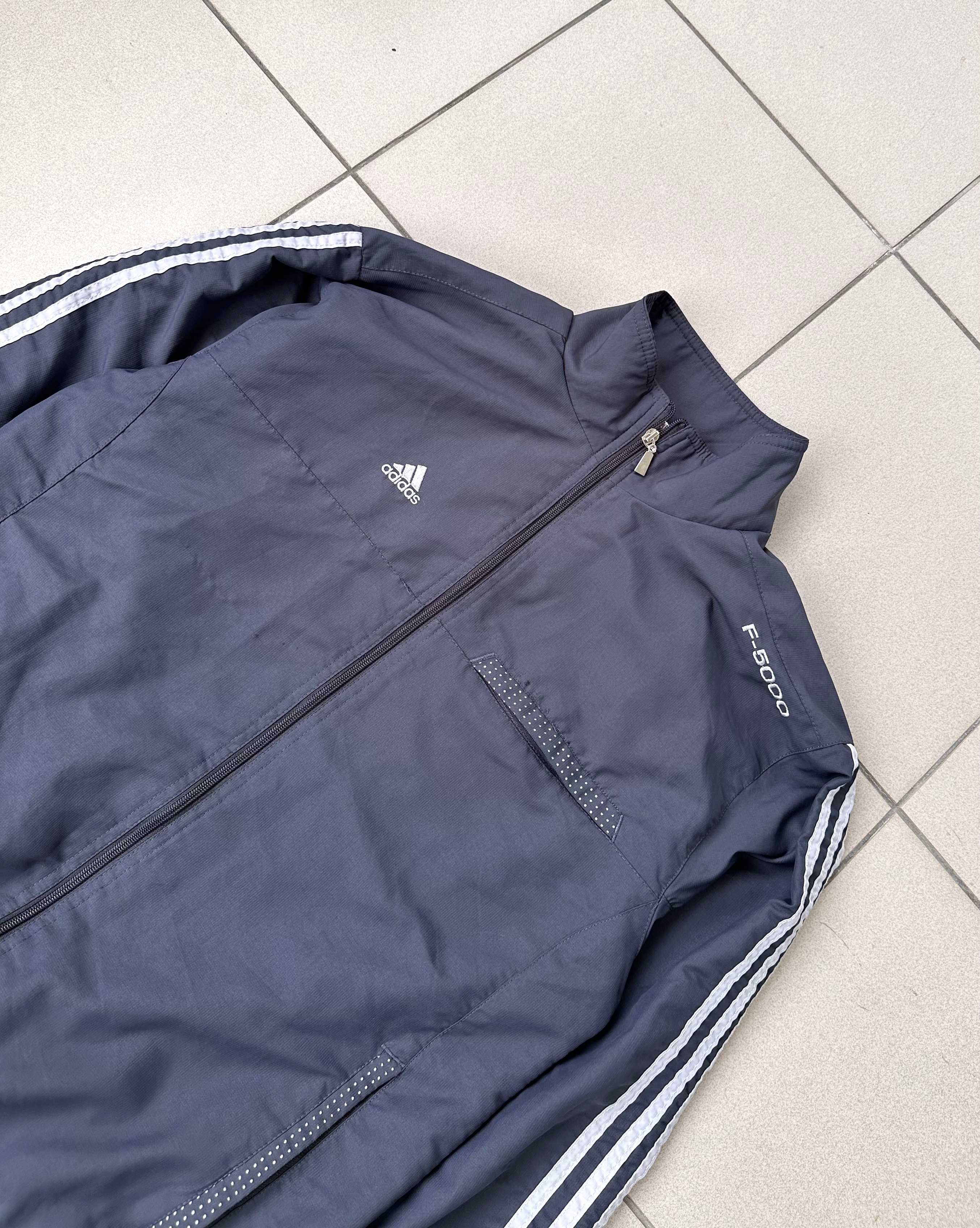 Kurtka adidas vintage wiatrówka ortalion retro 90s PRL r. L