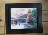 Obraz olejny Las Natura