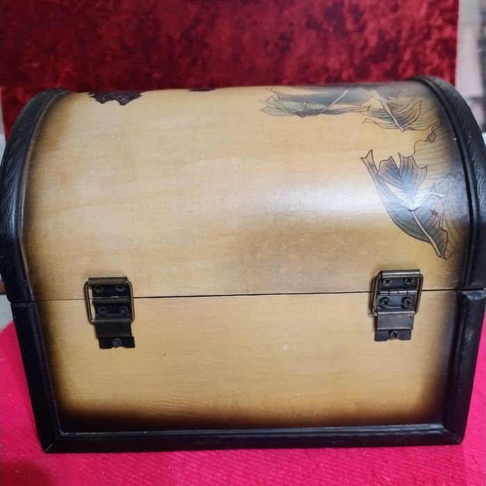 Большая шкатулка в японском стиле дерево