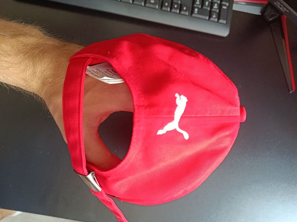 Czapka Puma Ferrari Czerwona Używana