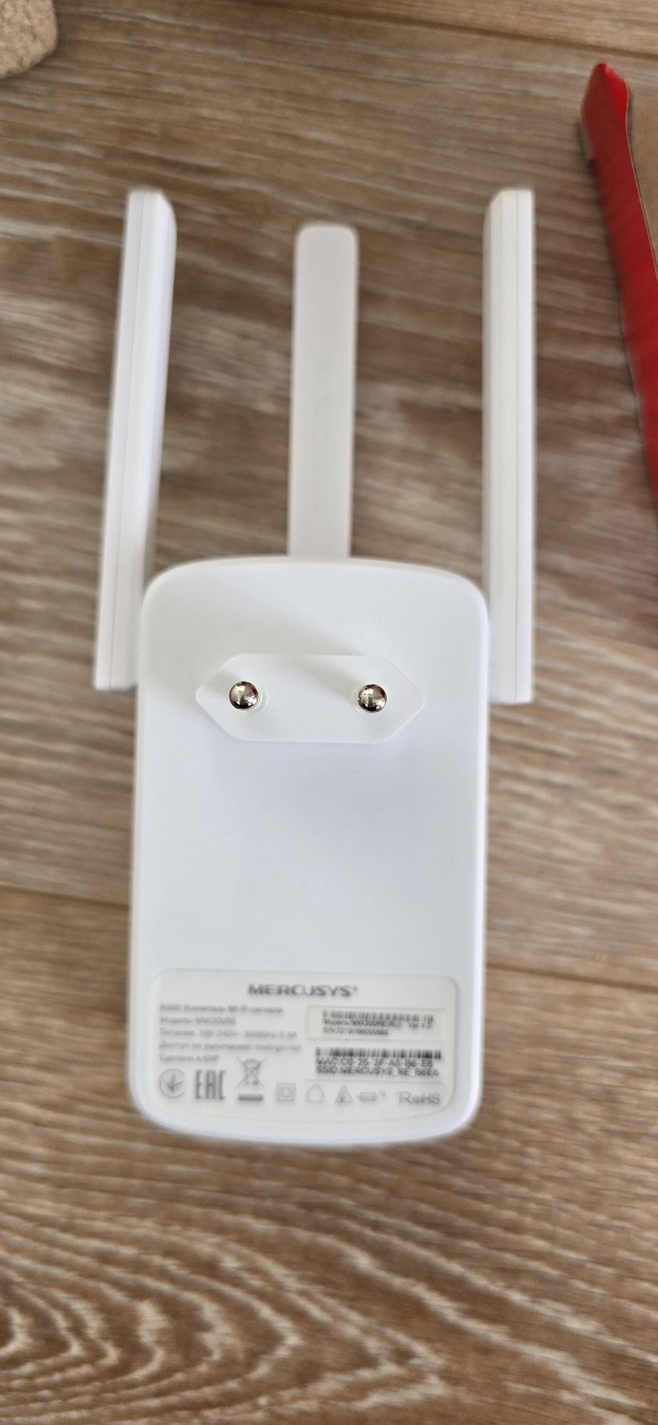 Усилитель ретранслятор репитер WiFi Mercusys MW300RE 300Mbps