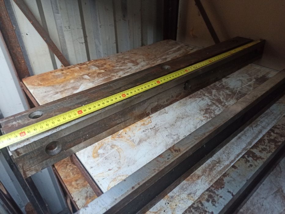 Noże gilotynowe na łuparki hartowane