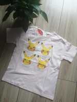 Koszulka bluzka t-shirt Pokemon, Pikachu rozm 146