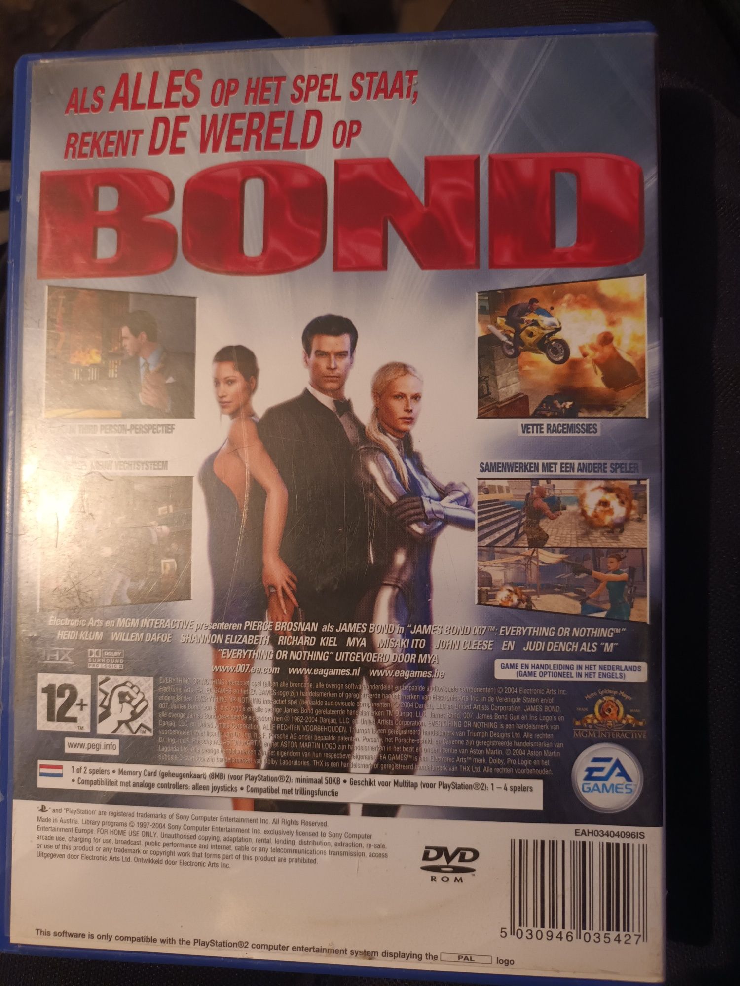 Gra James Bond 007 Everything or Nothing PS2