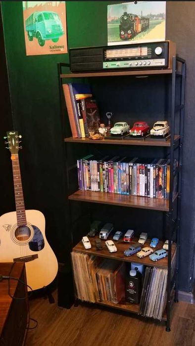 NOWY Regał Na Książki Loft Metalowy Loftowy Szafka Półka Półki OKAZJA
