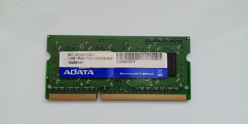 DDR 3 1Gb 1Rx8 PC3 - 10600S - 999