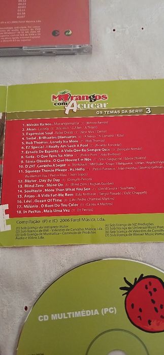 2 cds Morangos com Açúcar-Geração Rebelde