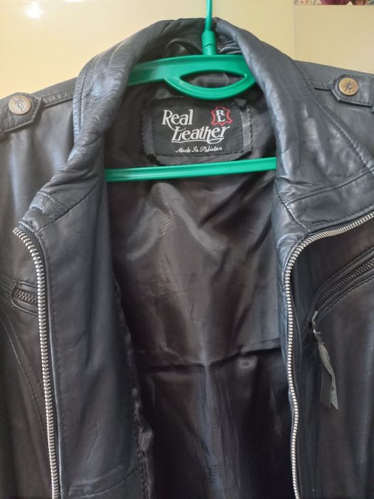 Куртка кожаная натуральная  мужская