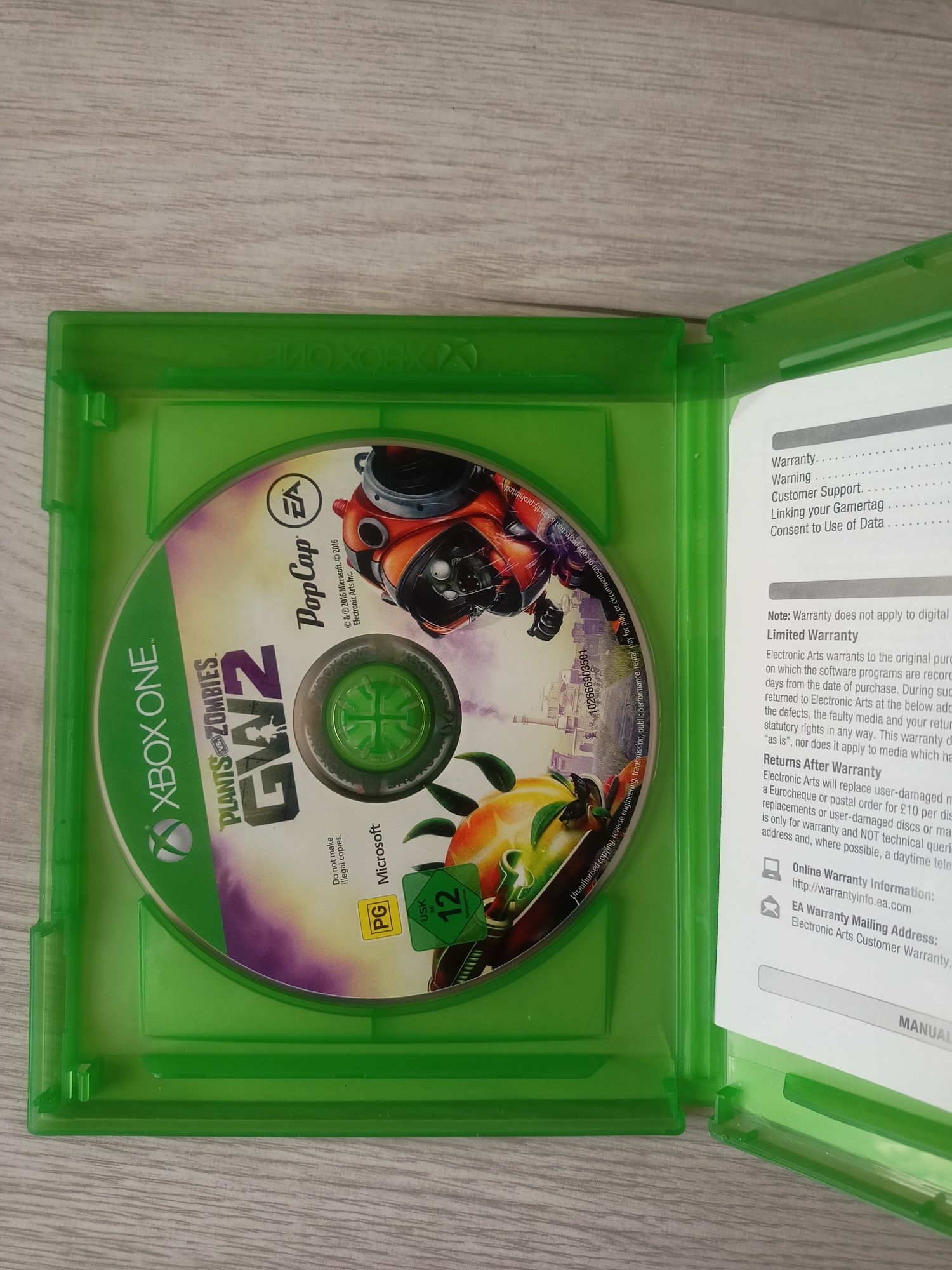 Gra Gw2 Plants Zombies Zombiaki Xbox One