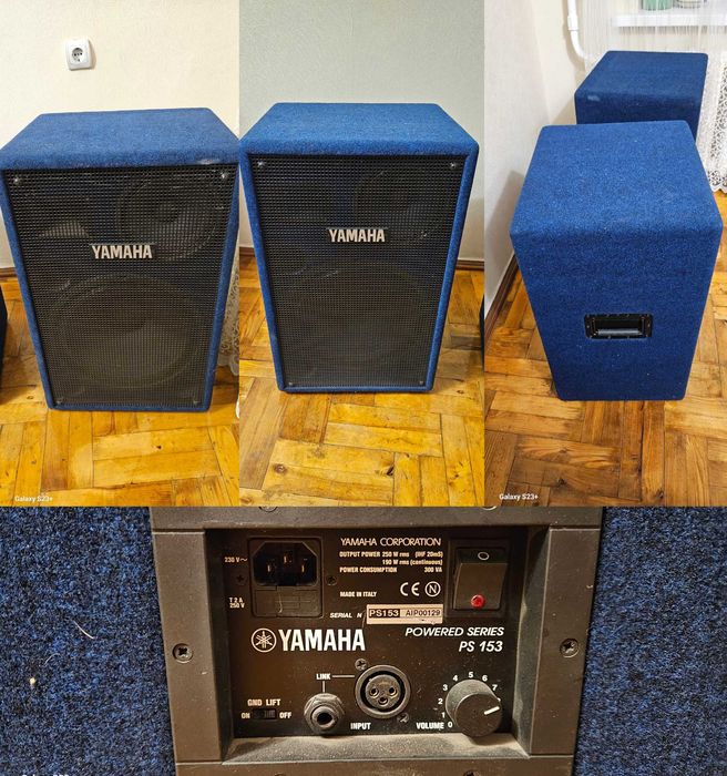 Активні колонки Yamaha PS-153 + стійки та кабелі безкоштовно