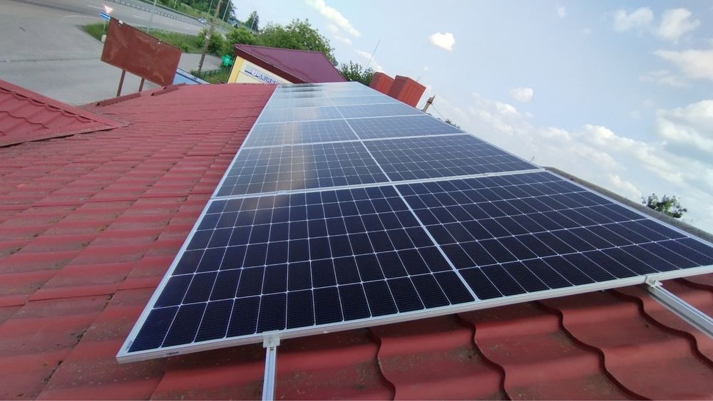 Мережева Станція! Сонячні Панелі Longi Solar/Trina! Інвертори Deye!