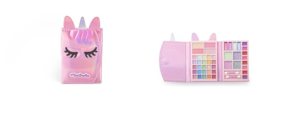 Książka do makijażu dla dzieci Mały Jednorożec pudełko,125x207 mm