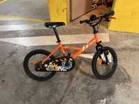 Bicicleta Criança B’ Twin Laranja