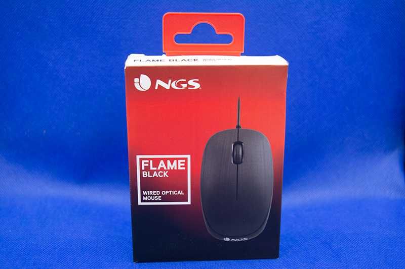 Rato Ótico USB NGS Flame, Novo