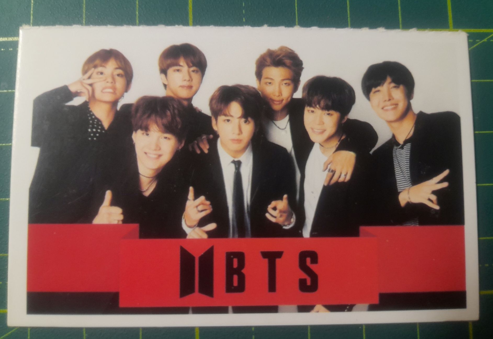 Post card BTS. Пост карти БТС