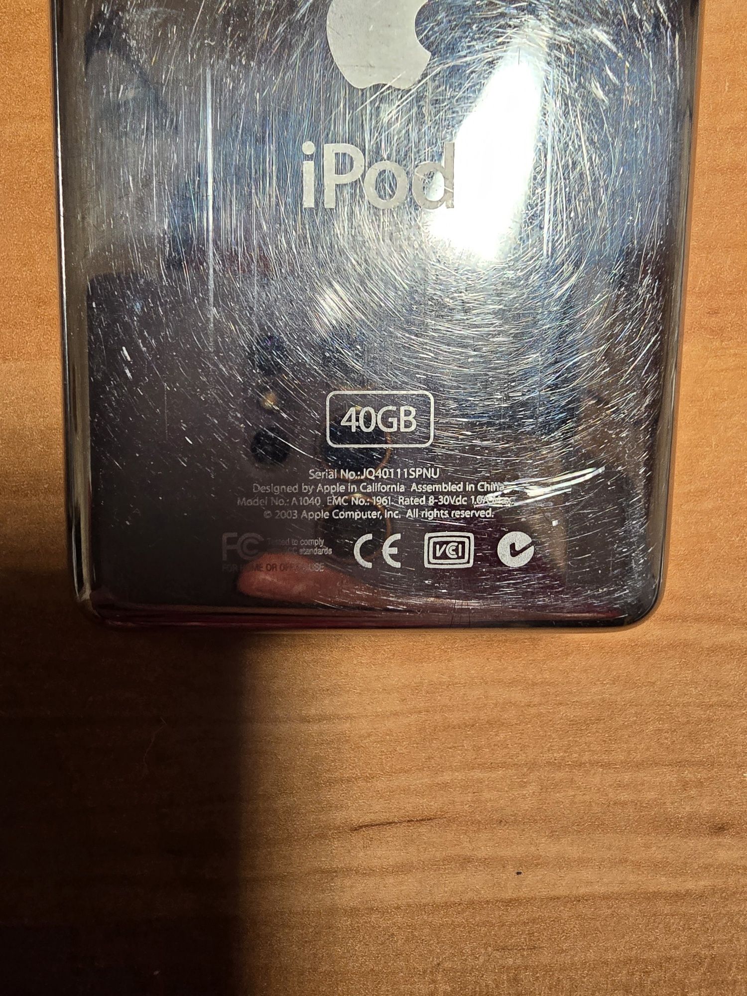 Плеєри Apple iPod Classic 3rd gen 20GB, 30GB, 40GB