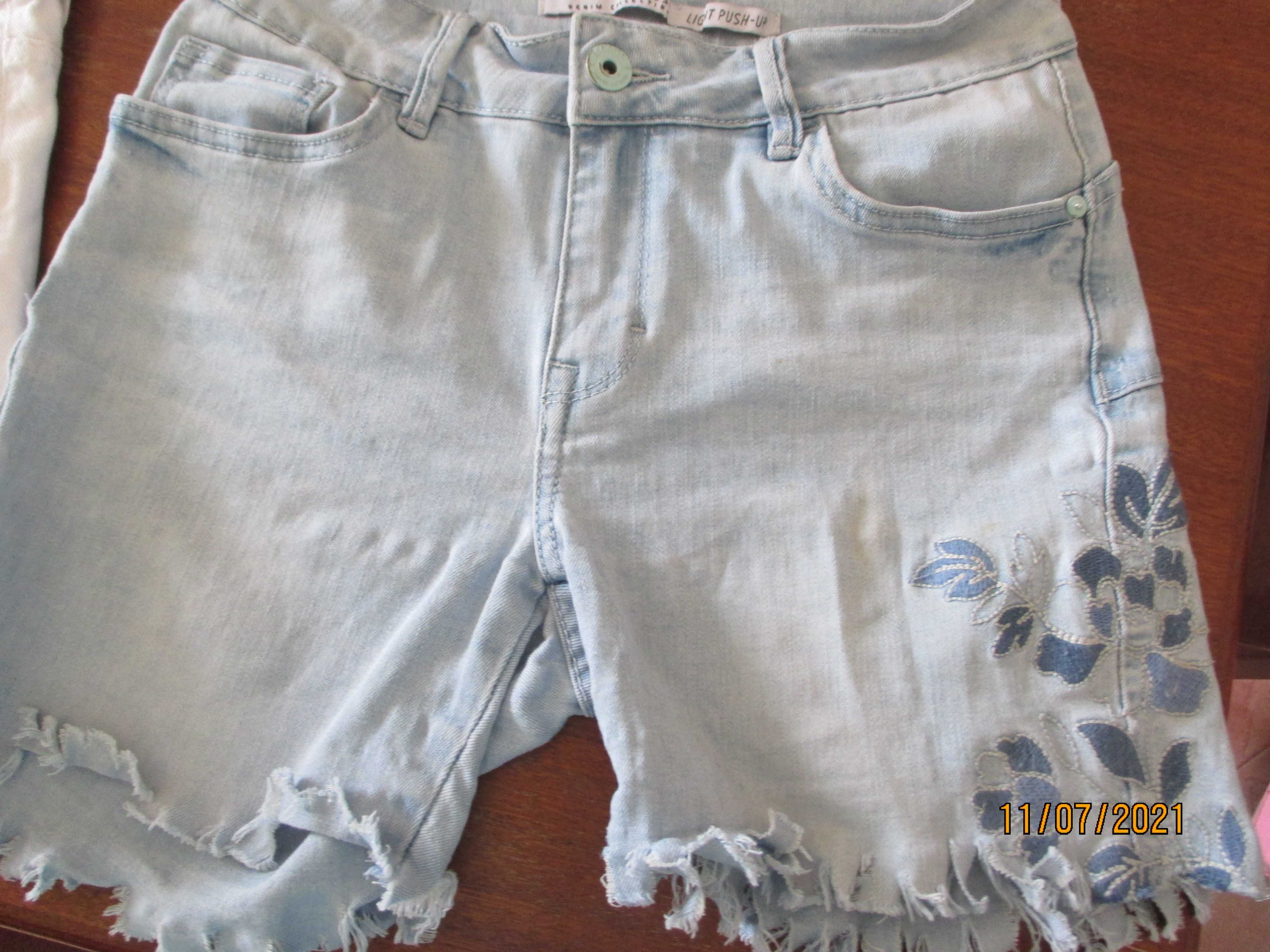 2 shorts para menina ou senhora