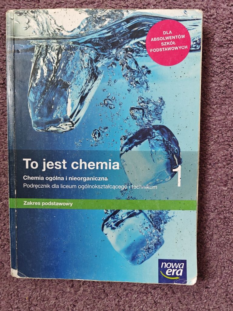 To jest chemia 1 podręcznik klasa 1 LO