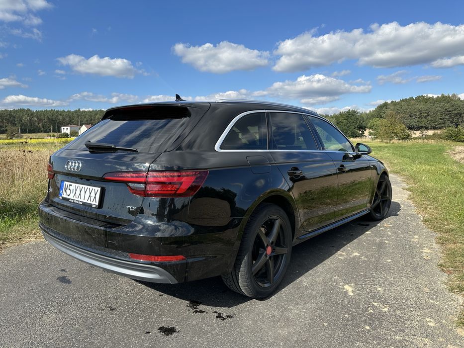 Audi A4 B9 2x S-Line 2.0 TDI Virtual S-Tronic Full Led 2018r Alu 18”