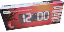 Setty Cyfrowy Budzik LED 3D